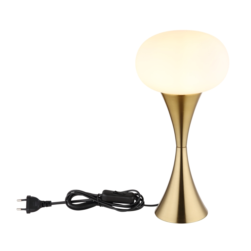 Globo - Candeeiro de mesa 1xE14/25W/230V dourado