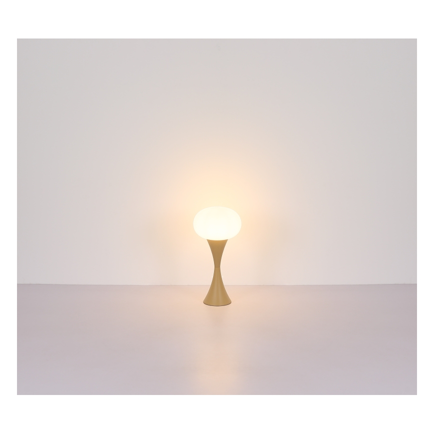 Globo - Candeeiro de mesa 1xE14/25W/230V bege