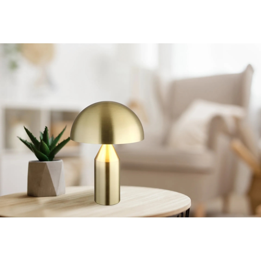 Globo - Candeeiro de mesa 2xE27/40W/230V latão