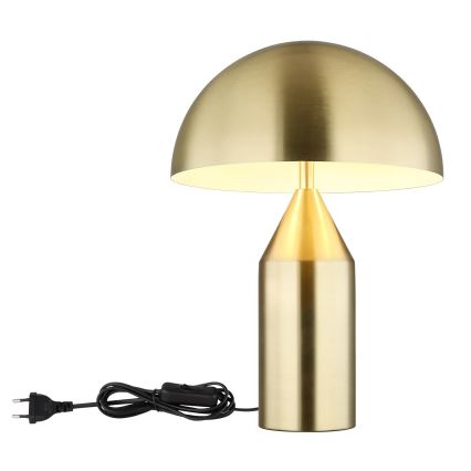 Globo - Candeeiro de mesa 2xE27/40W/230V latão
