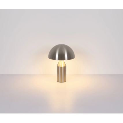 Globo - Candeeiro de mesa 2xE27/40W/230V cromado fosco