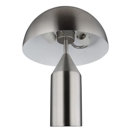 Globo - Candeeiro de mesa 2xE27/40W/230V cromado fosco