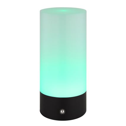Globo - Lâmpada de mesa exterior tátil LED RGBW regulável LED/1,8W/5V 1500 mAh preta