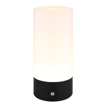 Globo - Lâmpada de mesa exterior tátil LED RGBW regulável LED/1,8W/5V 1500 mAh preta