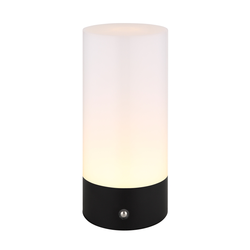Globo - Lâmpada de mesa exterior tátil LED RGBW regulável LED/1,8W/5V 1500 mAh preta