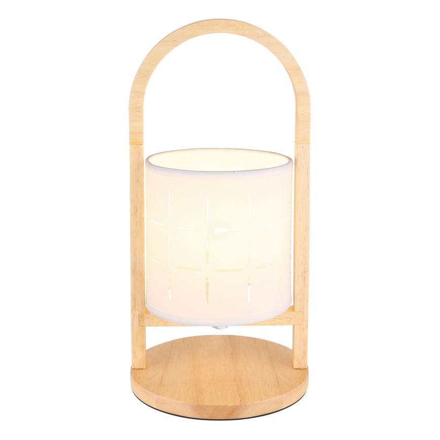 Globo - Candeeiro de mesa 1xE14/40W/230V branco