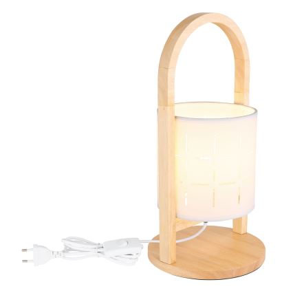 Globo - Candeeiro de mesa 1xE14/40W/230V branco