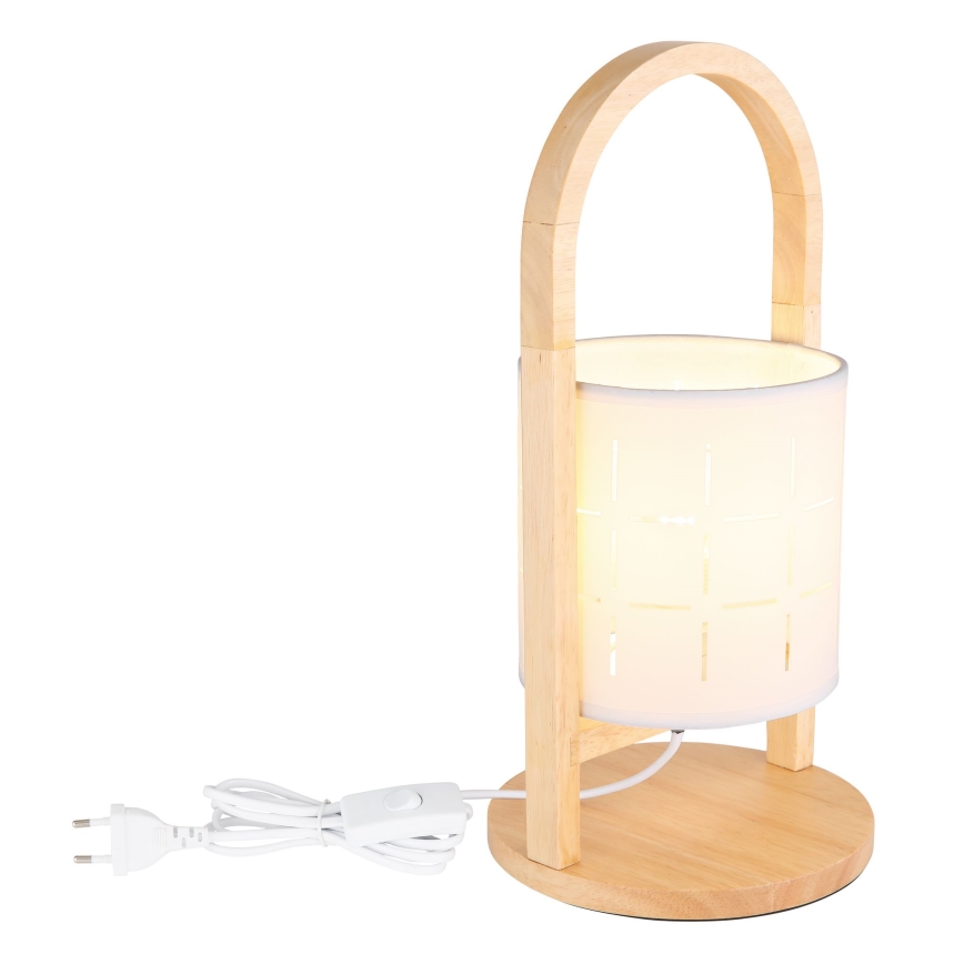 Globo - Candeeiro de mesa 1xE14/40W/230V branco