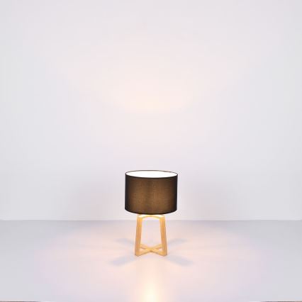 Globo - Candeeiro de mesa 1xE14/40W/230V preto