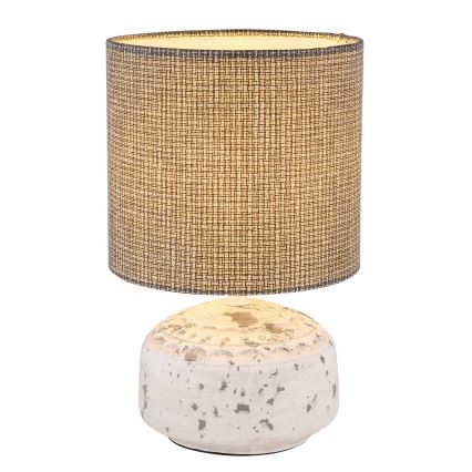 Globo - Candeeiro de mesa 1xE14/40W/230V cinzento/cerâmica