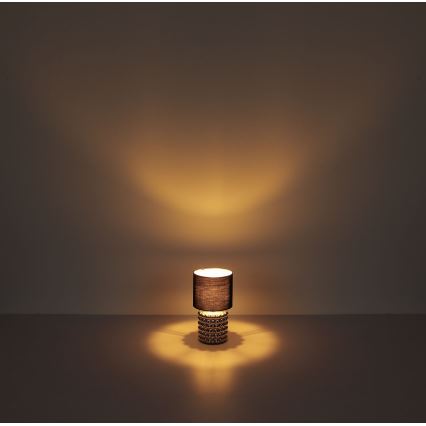 Globo - Candeeiro de mesa 1xE14/40W/230V preto/dourada