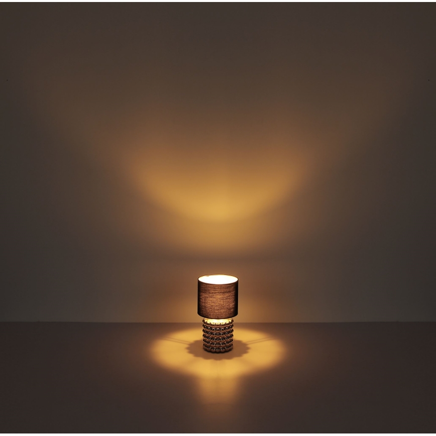 Globo - Candeeiro de mesa 1xE14/40W/230V preto/dourada