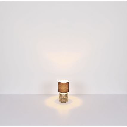 Globo - Candeeiro de mesa 1xE14/40W/230V preto/dourada