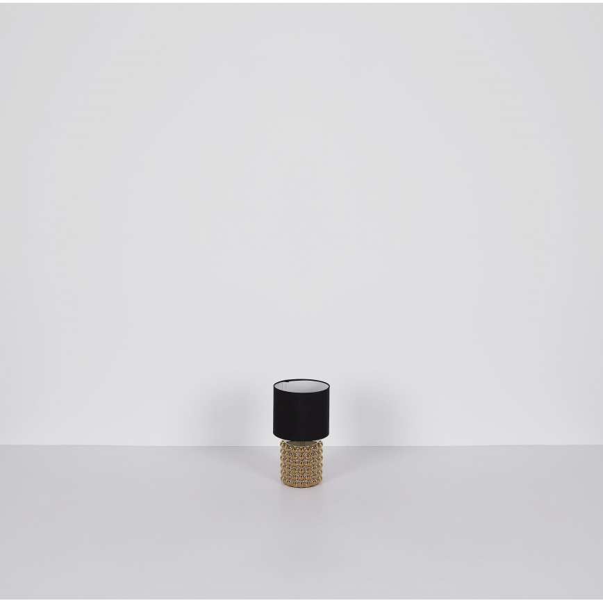 Globo - Candeeiro de mesa 1xE14/40W/230V preto/dourada