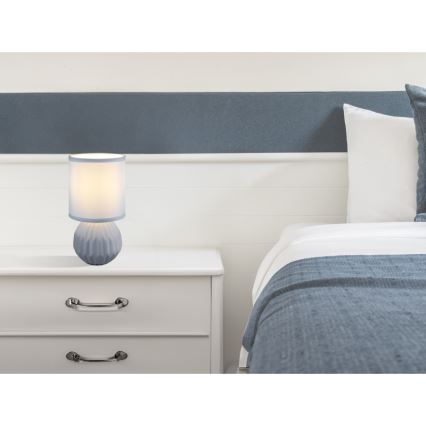 Globo - Candeeiro de mesa 1xE14/40W/230V azul