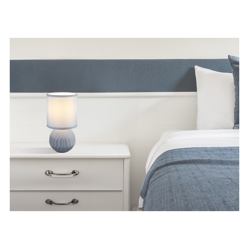 Globo - Candeeiro de mesa 1xE14/40W/230V azul