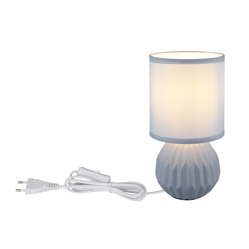 Globo - Candeeiro de mesa 1xE14/40W/230V azul