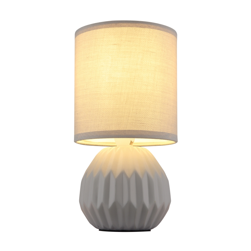 Globo - Candeeiro de mesa 1xE14/40W/230V cinzento