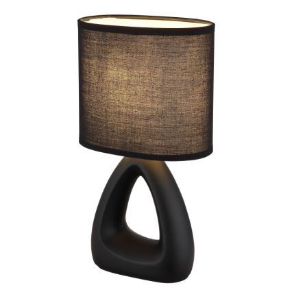 Globo - Candeeiro de mesa 1xE14/40W/230V preto