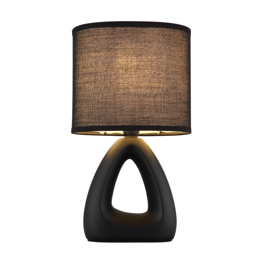 Globo - Candeeiro de mesa 1xE14/40W/230V preto