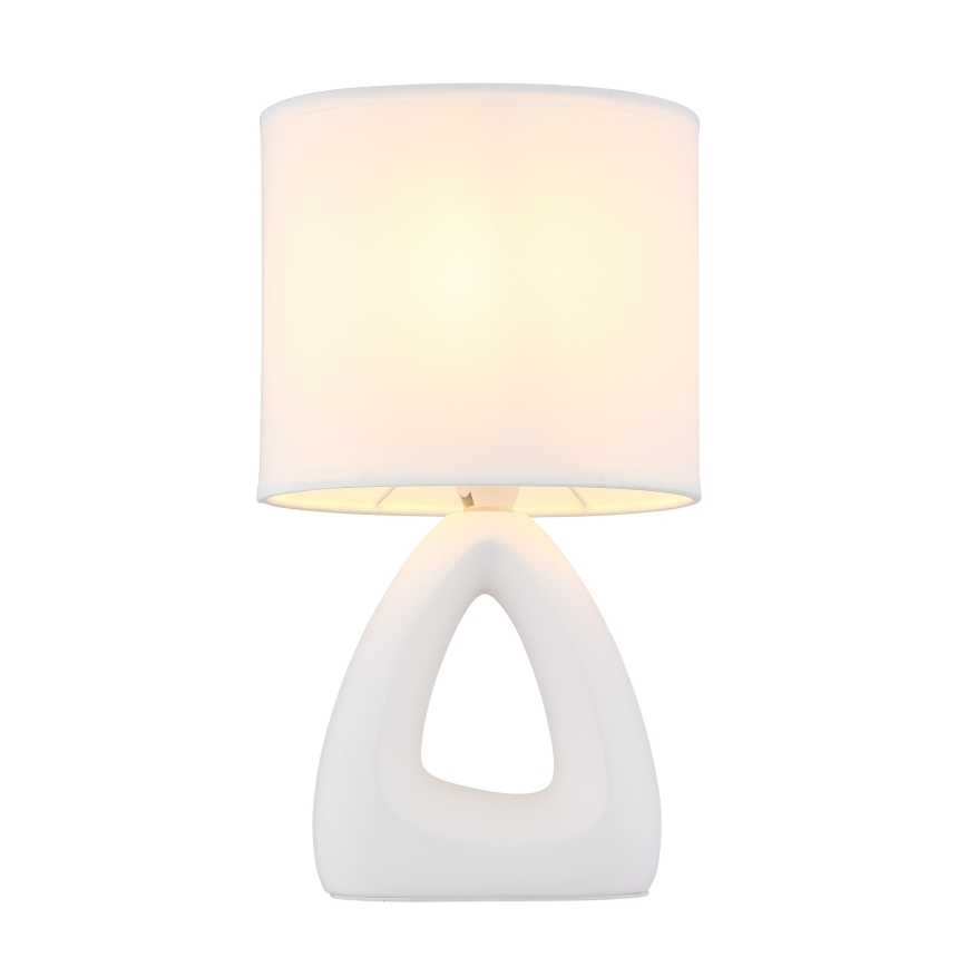 Globo - Candeeiro de mesa 1xE14/40W/230V branco