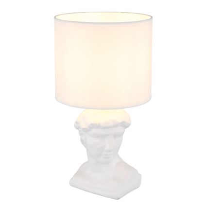 Globo - Candeeiro de mesa 1xE14/40W/230V branco