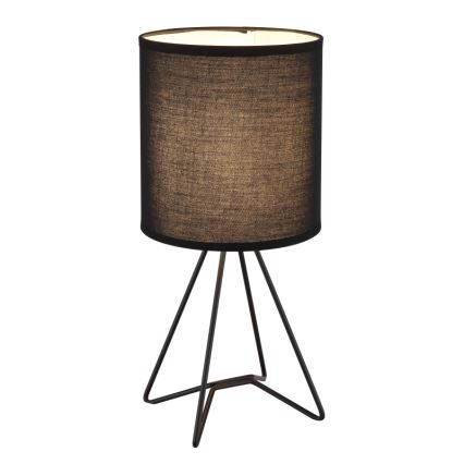 Globo - Candeeiro de mesa 1xE14/40W/230V preto