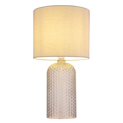 Globo - Candeeiro de mesa 1xE27/60W/230V cinzento