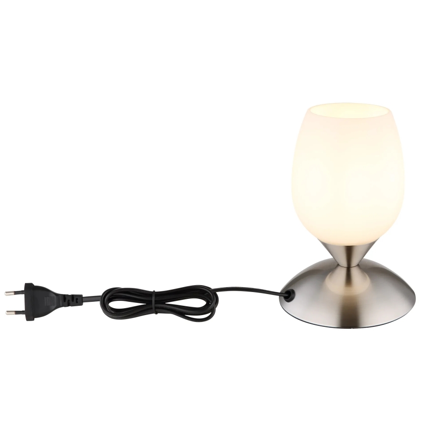 Globo 24007N - Candeeiro tátil de mesa KUWAITA 1xE14/25W/230V cromado