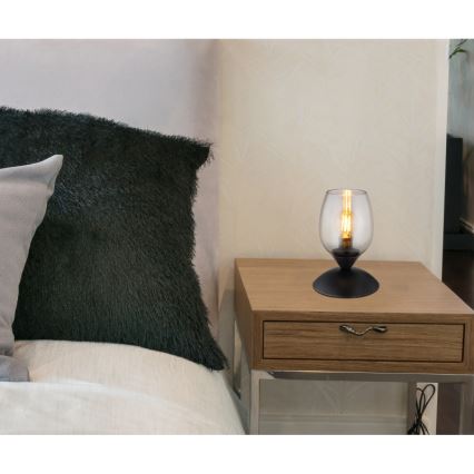 Globo - Mesa táctil candeeiro 1xE14/25W/230V preto