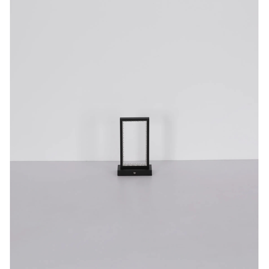 Globo - Lâmpada de mesa tátil LED regulável LED/3W/3,7V 2700K/4000K/6500K 1800 mAh USB preta