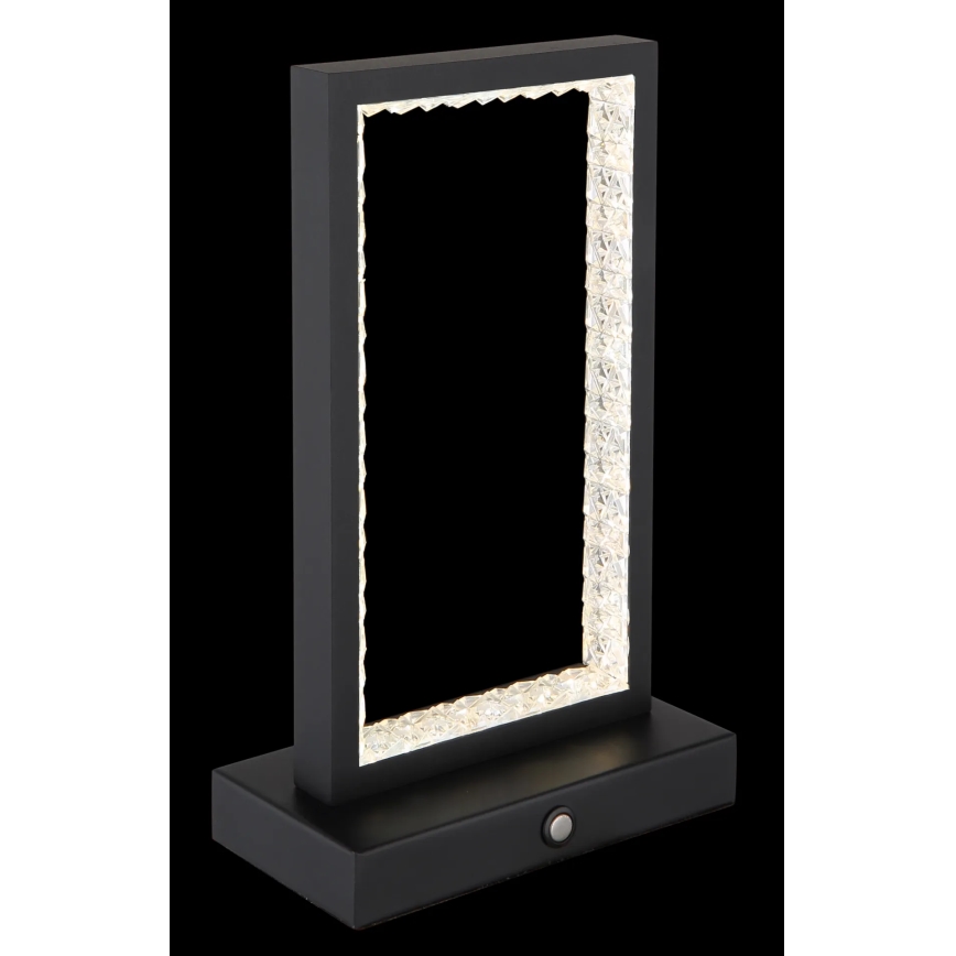 Globo - Lâmpada de mesa tátil LED regulável LED/3W/3,7V 2700K/4000K/6500K 1800 mAh USB preta