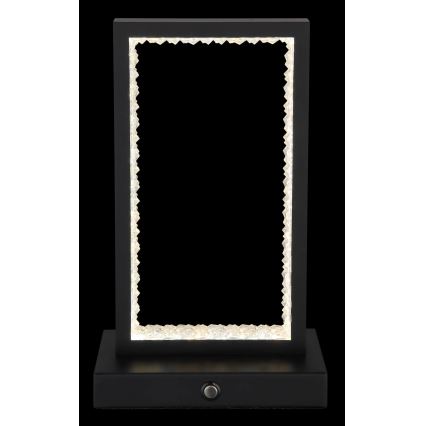 Globo - Lâmpada de mesa tátil LED regulável LED/3W/3,7V 2700K/4000K/6500K 1800 mAh USB preta