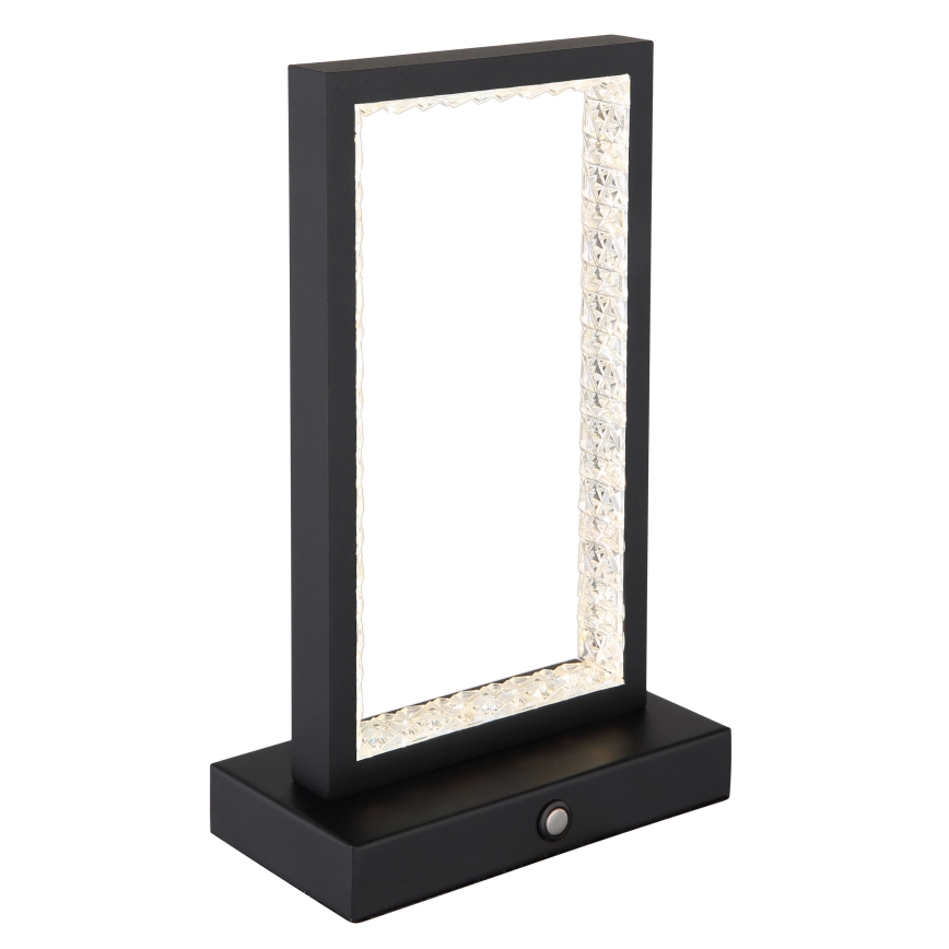 Globo - Lâmpada de mesa tátil LED regulável LED/3W/3,7V 2700K/4000K/6500K 1800 mAh USB preta