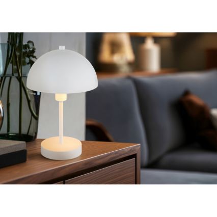 Globo - Candeeiro de mesa 1xE14/40W/230V branco