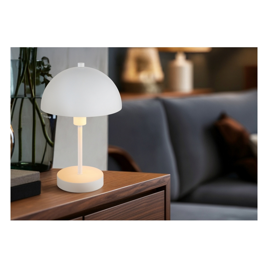 Globo - Candeeiro de mesa 1xE14/40W/230V branco