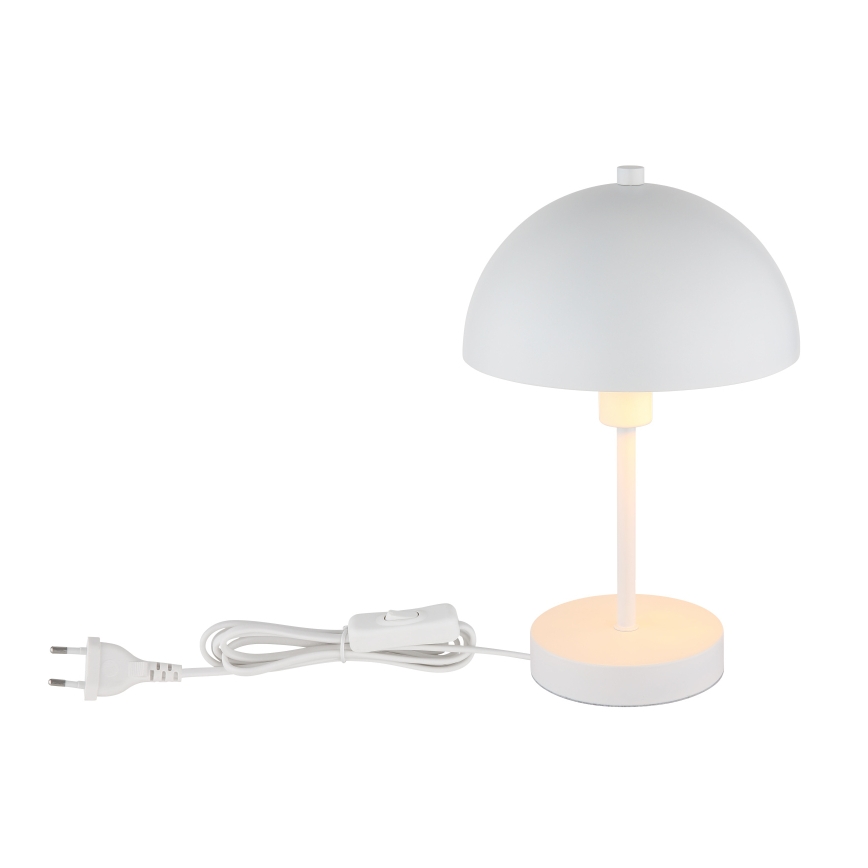 Globo - Candeeiro de mesa 1xE14/40W/230V branco