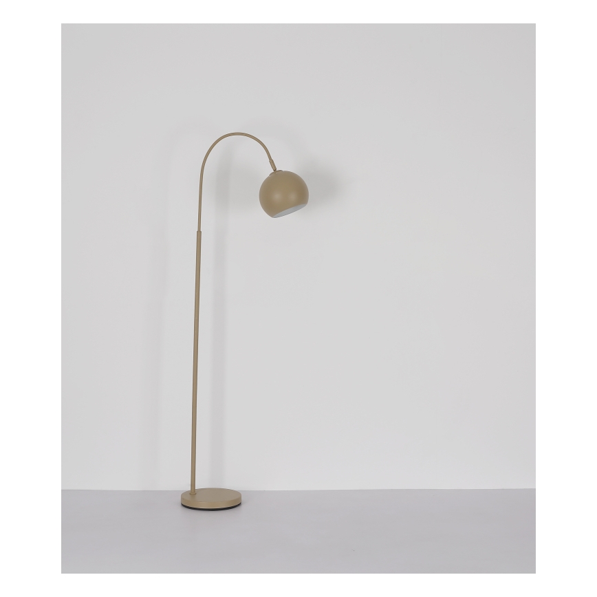 Globo - Candeeiro de chão 1xE27/60W/230V bege