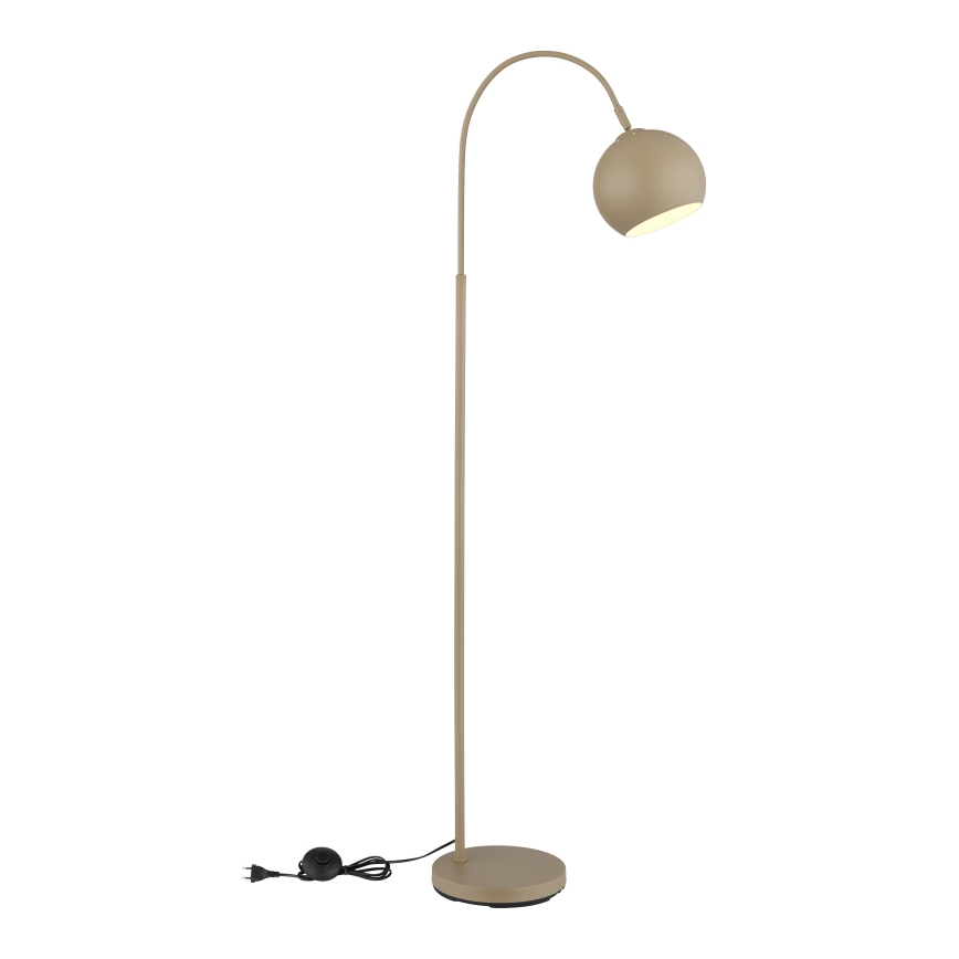 Globo - Candeeiro de chão 1xE27/60W/230V bege