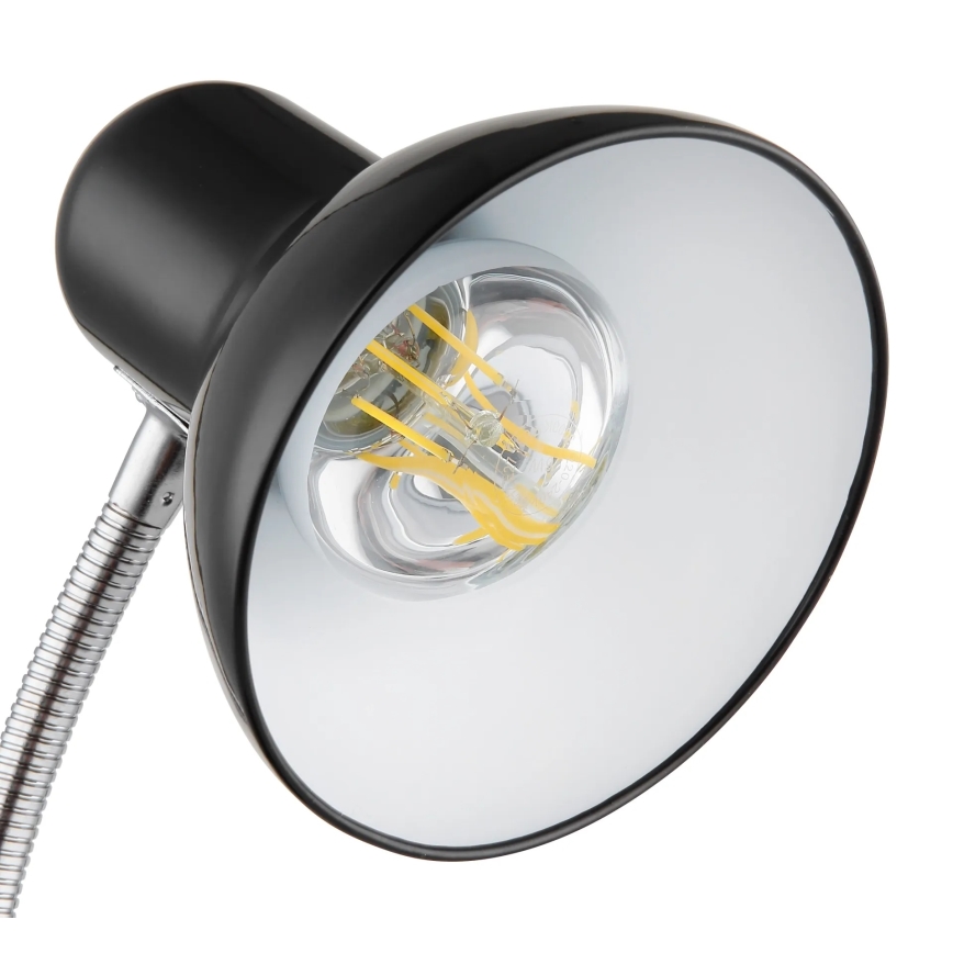 Globo - Candeeiro de mesa 1xE27/40W/230V preto