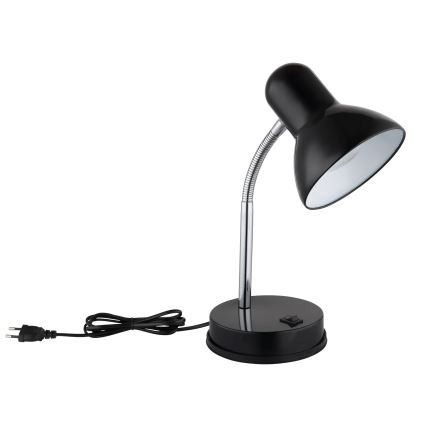 Globo - Candeeiro de mesa 1xE27/40W/230V preto