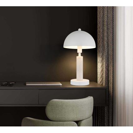 Globo - Candeeiro de mesa 1xE14/40W/230V branco