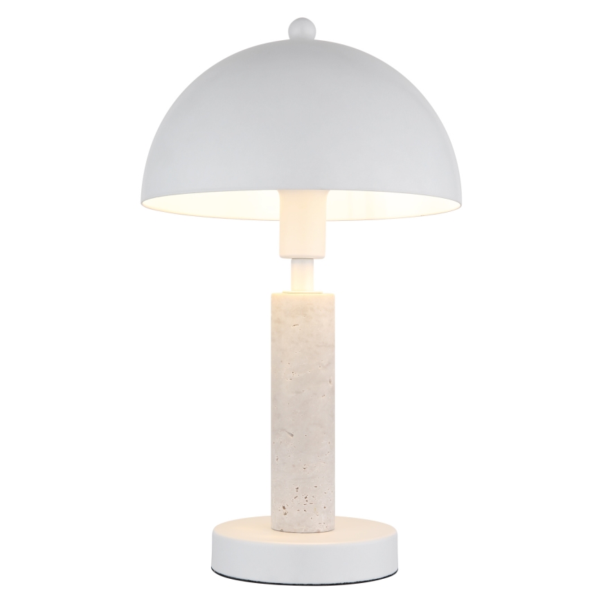 Globo - Candeeiro de mesa 1xE14/40W/230V branco