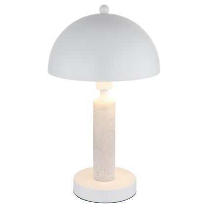 Globo - Candeeiro de mesa 1xE14/40W/230V branco