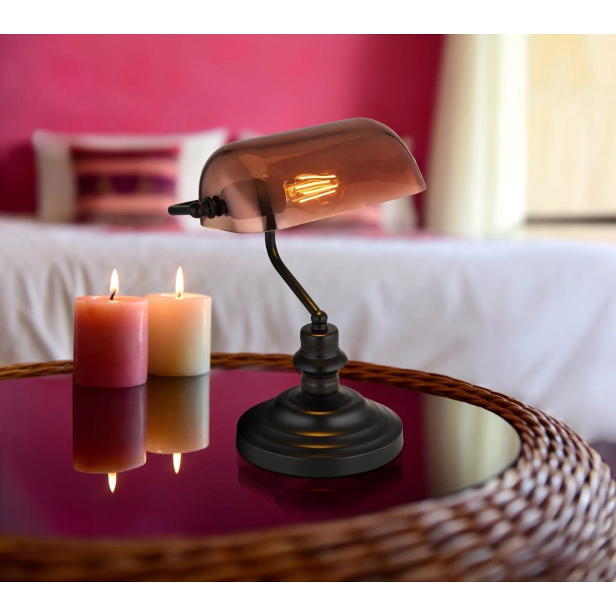 Globo - Candeeiro de mesa 1xE27/60W/230V