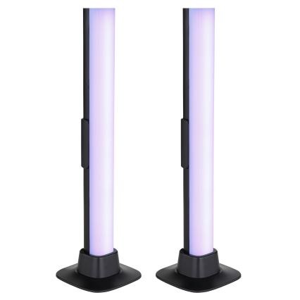 Globo RGB- CONJUNTO 2x Candeeiros de mesa  LED RGB com regulação 2em1 LED/2W/5V USB Wi-Fi Tuya