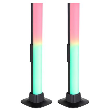 Globo RGB- CONJUNTO 2x Candeeiros de mesa  LED RGB com regulação 2em1 LED/2W/5V USB Wi-Fi Tuya