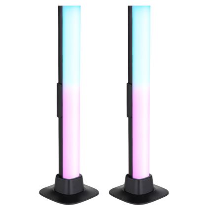 Globo RGB- CONJUNTO 2x Candeeiros de mesa  LED RGB com regulação 2em1 LED/2W/5V USB Wi-Fi Tuya