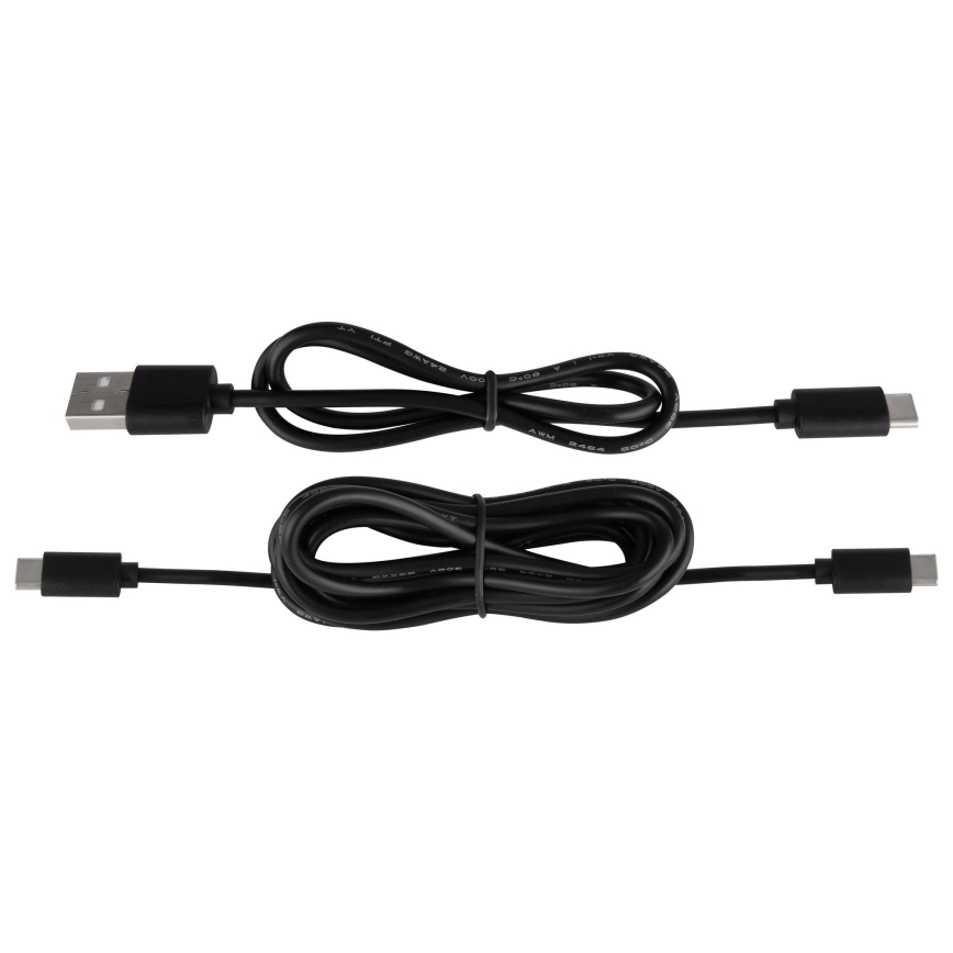 Globo RGB- CONJUNTO 2x Candeeiros de mesa  LED RGB com regulação 2em1 LED/2W/5V USB Wi-Fi Tuya