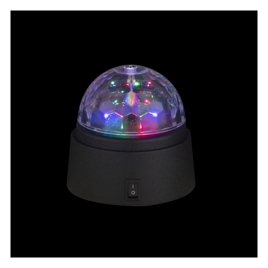Globo - Lâmpada decorativa LED DISCO 6xLED/0.06W/3xAA